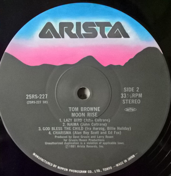 Tom Browne - Moon Rise (LP, Comp)