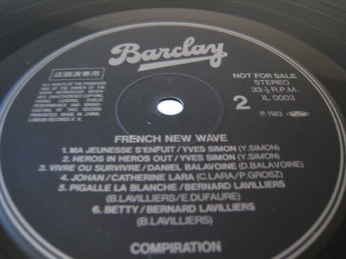 Various - French New Wave - Musiques De Paris (LP, Comp, Promo)