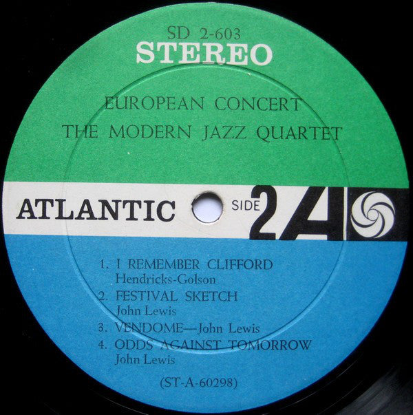 The Modern Jazz Quartet - European Concert (2xLP, Album)