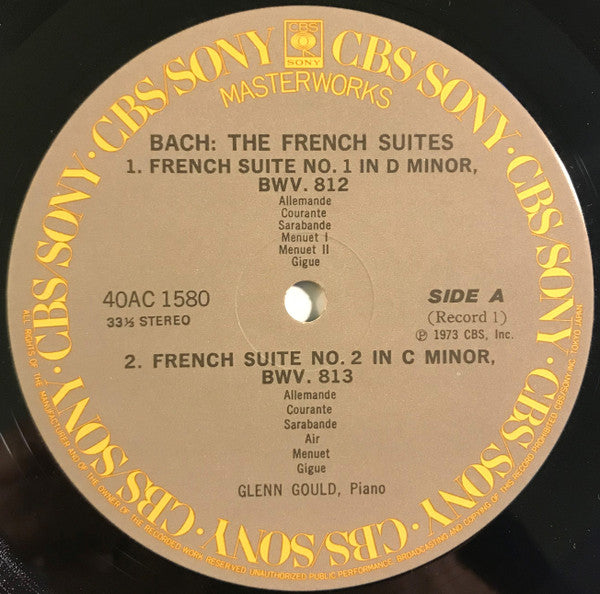 Glenn Gould - French Suites Complete & Overture In The French Style...
