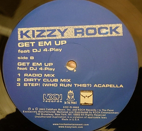 Kizzy Rock* - Step! (Who Run This?) (12"")