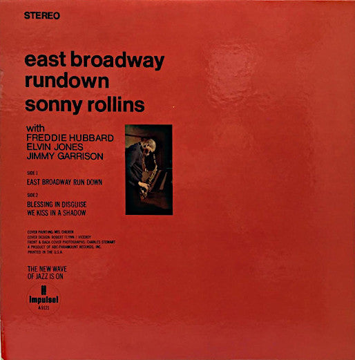 Sonny Rollins - East Broadway Run Down (LP, RP,  Ga)
