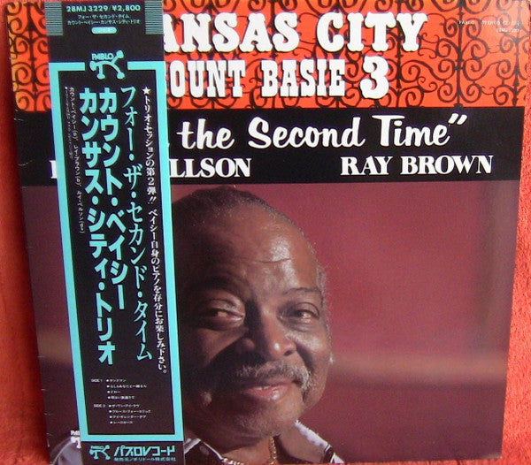 Count Basie / Kansas City 3 - For The Second Time (LP, Album, RE)