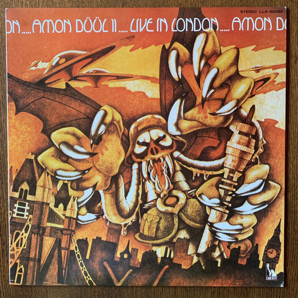 Amon Düül II - Live In London (LP, Album, Promo)