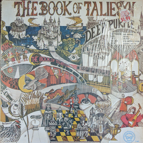 Deep Purple - The Book Of Taliesyn (LP, Album, Ter)
