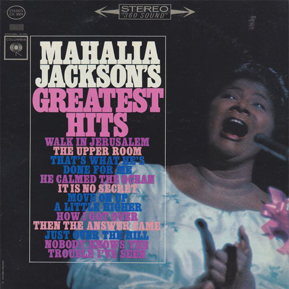 Mahalia Jackson - Mahalia Jackson's Greatest Hits (LP, Comp)