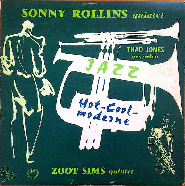 Sonny Rollins Quintet - Hot - Cool Moderne(LP, Album, Mono)