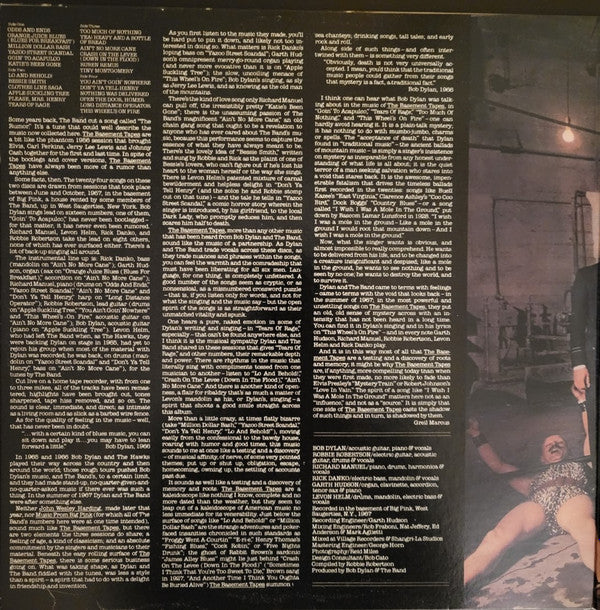 Bob Dylan & The Band - The Basement Tapes (2xLP, Album, San)