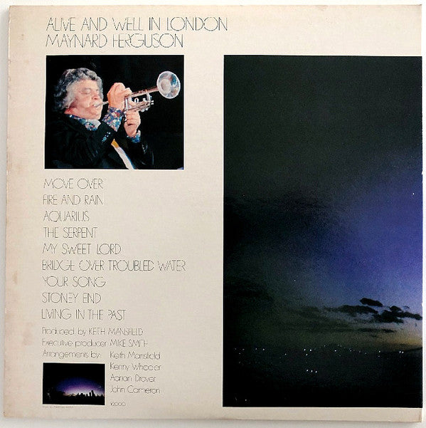 Maynard Ferguson - Alive & Well In London (LP, Album)