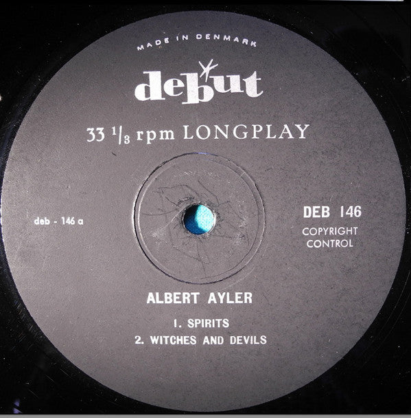Albert Ayler - Spirits (LP, Album, Mono, Sec)