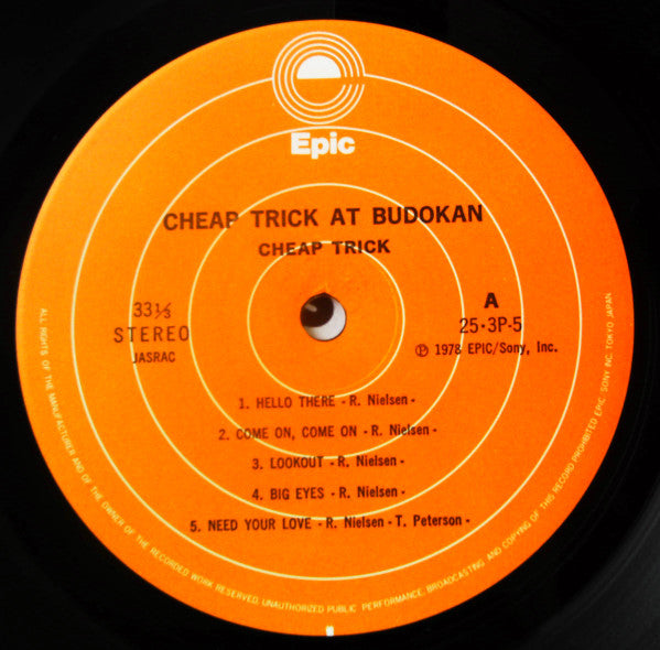 Cheap Trick - Cheap Trick At Budokan (LP, Album, Ltd, Pos)