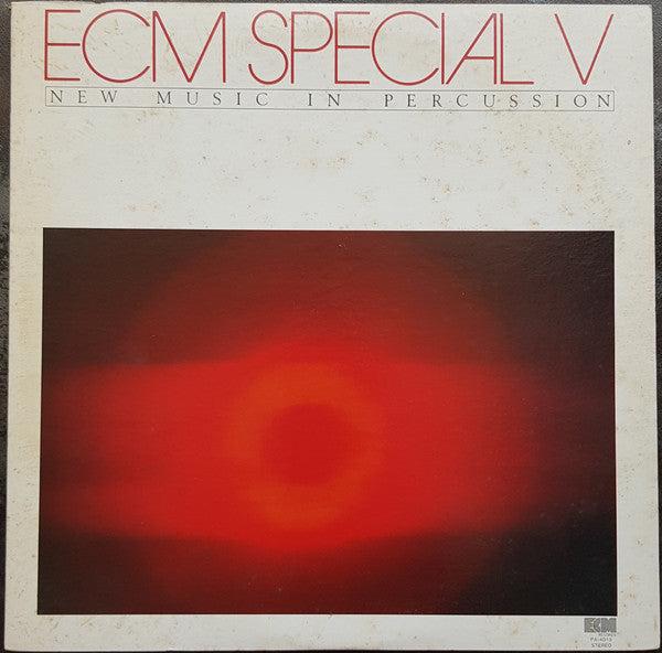 Various - ECM Special V (New Music In Percussion) (LP, Comp)