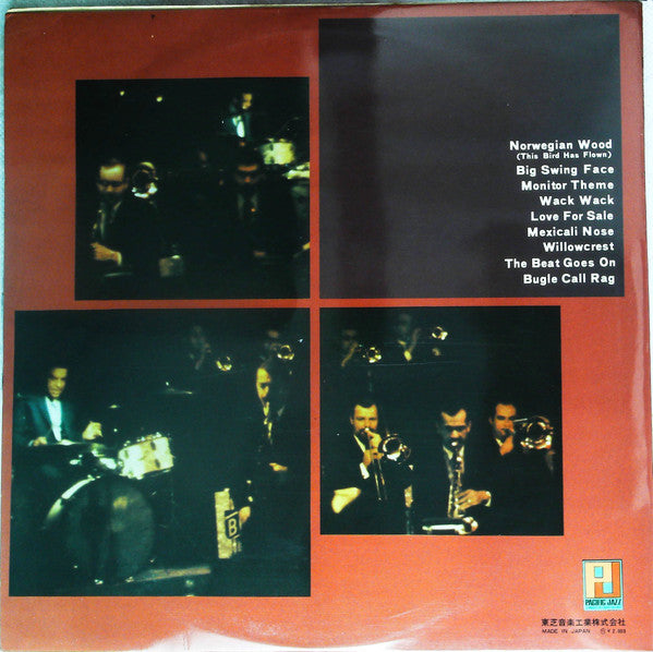 The Buddy Rich Big Band* - Big Swing Face (LP, Album, Red)