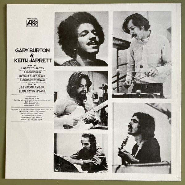 Gary Burton & Keith Jarrett - Gary Burton & Keith Jarrett (LP, Album)