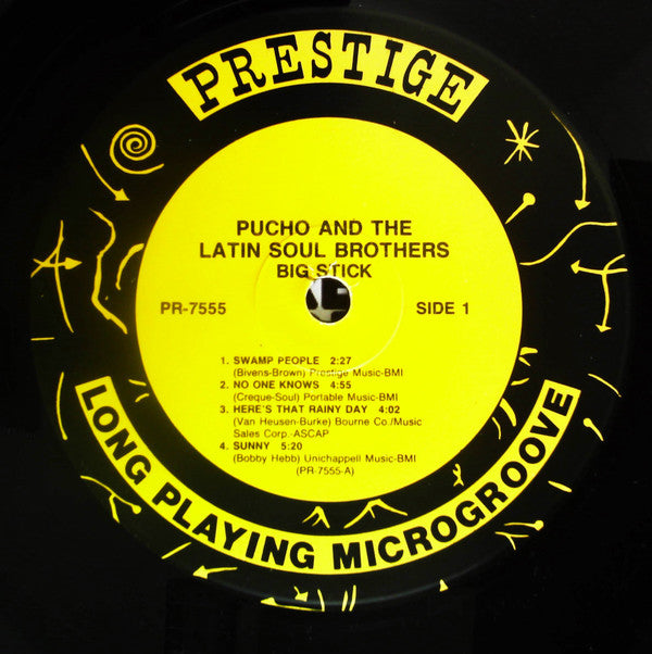 Pucho & The Latin Soul Brothers* - Big Stick (LP, Album, RE)