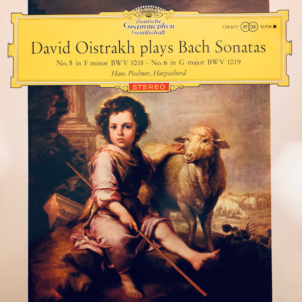 David Oistrach - David Oistrakh Plays Bach Sonatas(LP)