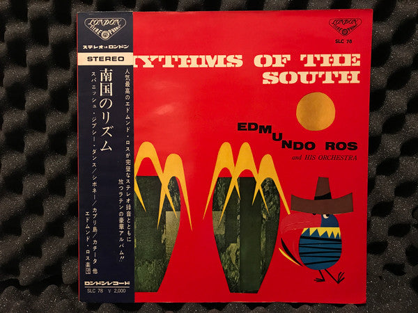 Edmundo Ros And His Orchestra* - Rhythms Of The South (LP, Album, RE)