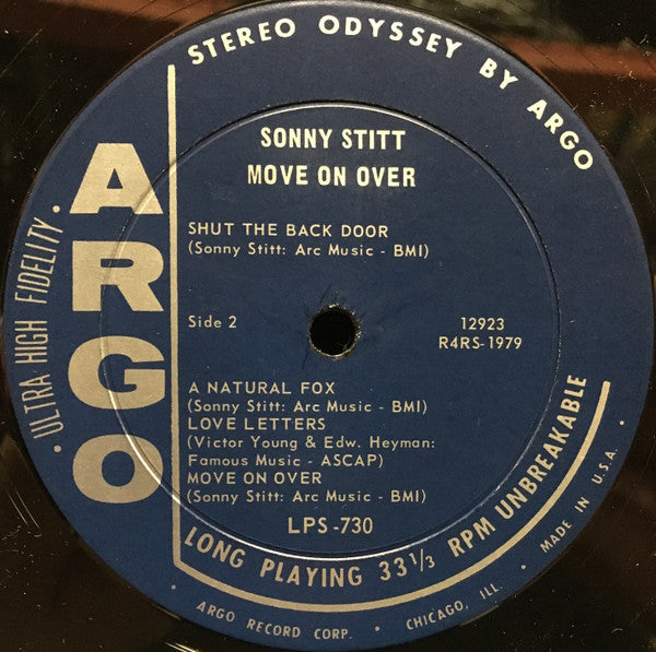 Sonny Stitt - Move On Over (LP, Album)