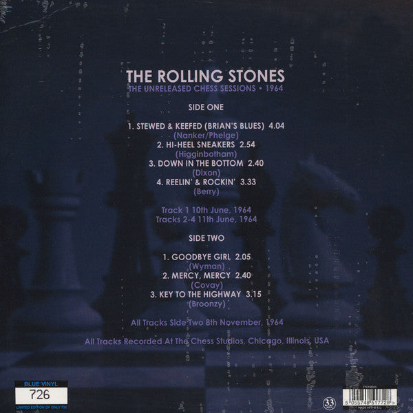 The Rolling Stones - The Unreleased Chess Sessions 1964(10", EP, Nu...