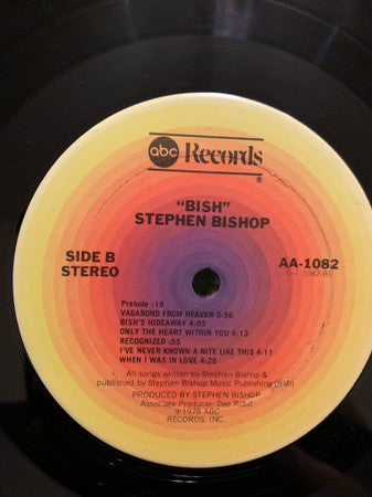 Stephen Bishop - Bish (LP, Album)