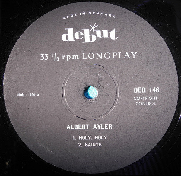 Albert Ayler - Spirits (LP, Album, Mono, Sec)