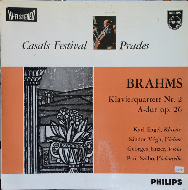 Johannes Brahms - Klavierquartett Nr. 2 A-Dur Op. 26 (Casals Festiv...