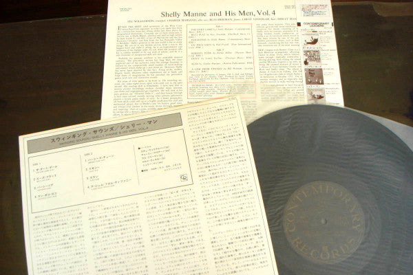 Shelly Manne & His Men - Vol. 4 - Swinging Sounds (LP, Album, RE)