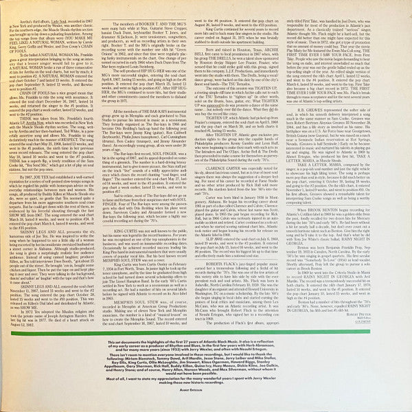 Various - Atlantic Rhythm & Blues 1947-1974 (Volume 6 1966-1969)(2x...