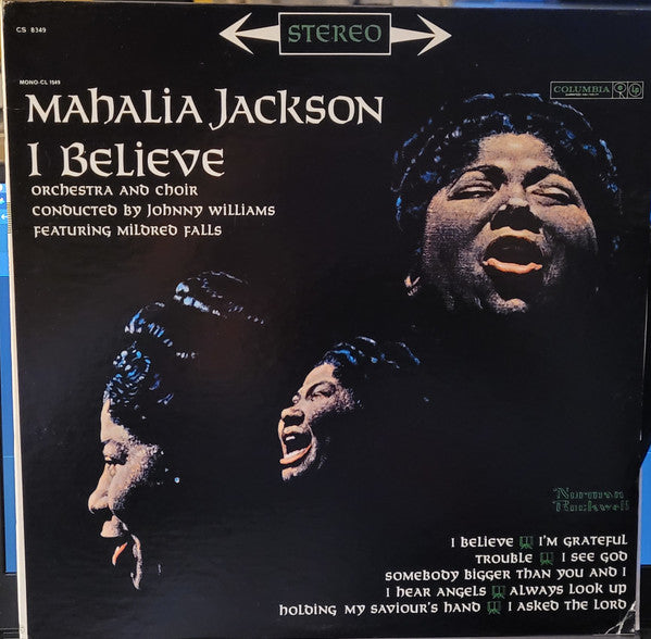Mahalia Jackson - I Believe (LP, Album, RP, Pit)