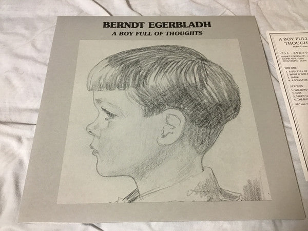 Berndt Egerbladh - A Boy Full Of Thoughts (LP, RE)