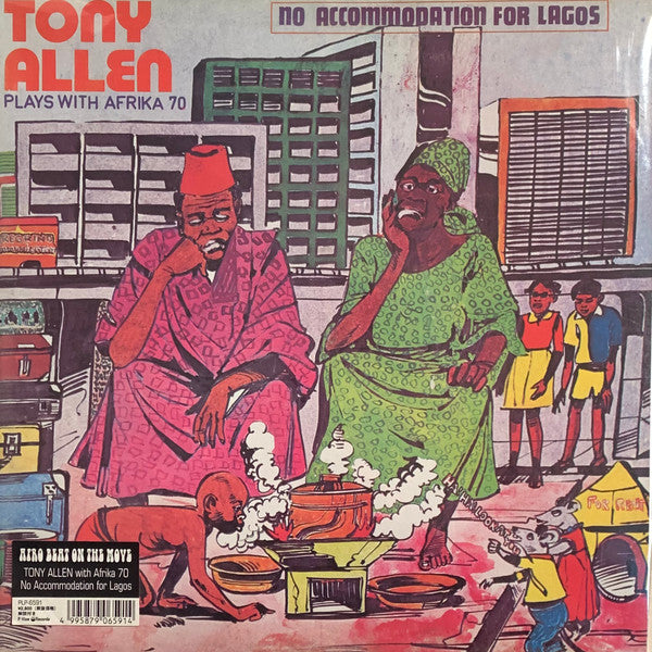 Tony Allen - No Accommodation For Lagos(LP, Album, RE)