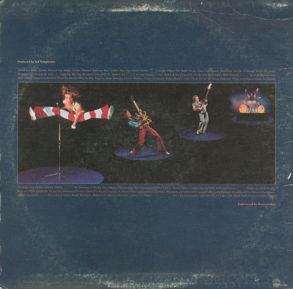 Van Halen - Van Halen II (LP, Album, L.A)