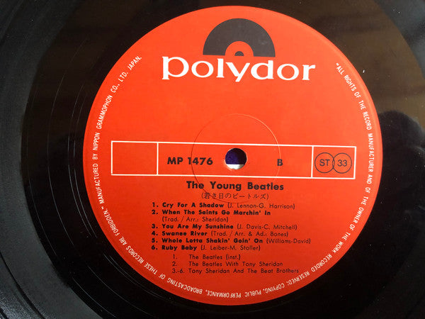 The Beatles - The Young Beatles (LP, Comp)
