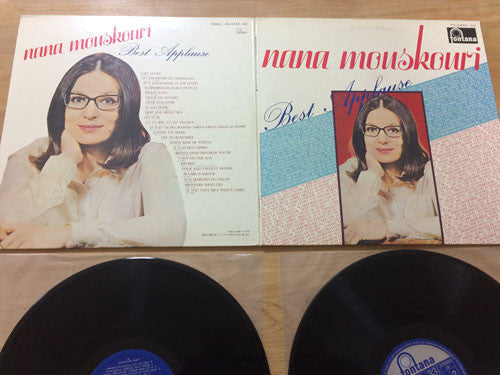 Nana Mouskouri - Best Applause (2xLP, Comp, gat)
