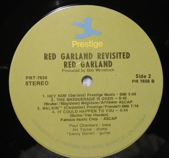 Red Garland - Red Garland Revisited!  (LP, Album, RE, RM)