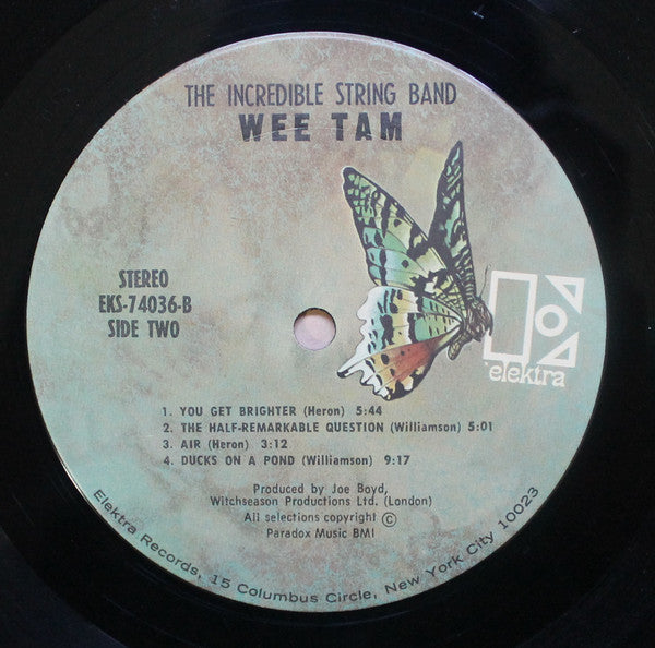 The Incredible String Band - Wee Tam (LP, Album, RE)