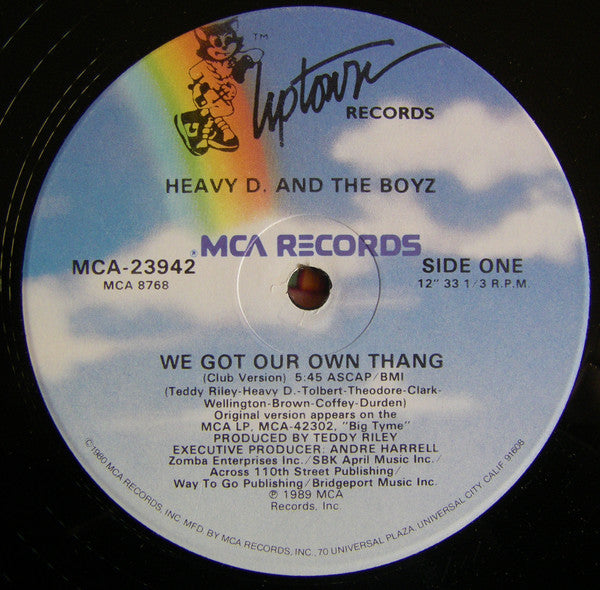 Heavy D. & The Boyz - We Got Our Own Thang (12"", Single)