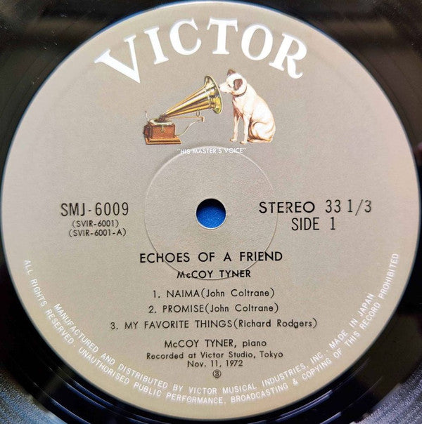 McCoy Tyner Echoes Of A Friend (LP, Album) MION