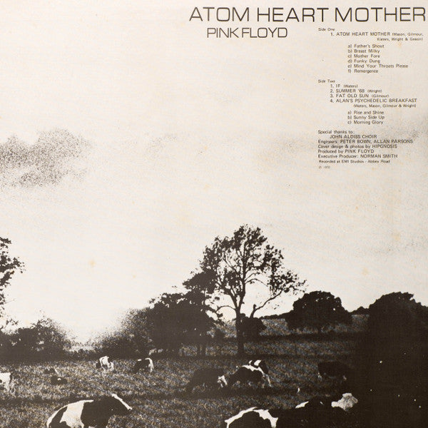 Pink Floyd = ピンク・フロイド* - Atom Heart Mother = 原子心母 (LP, Album, Tex)