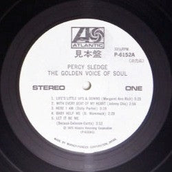 Percy Sledge - The Golden Voice Of Soul (LP, Comp, Promo)
