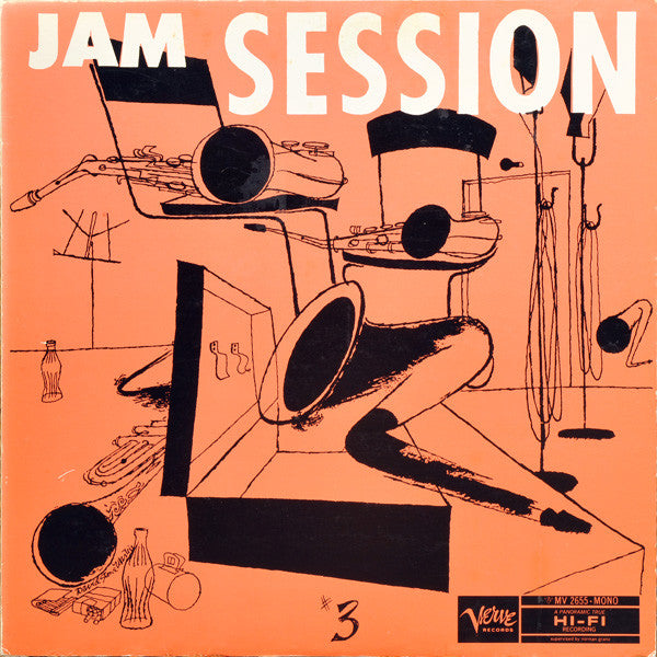 Various - Norman Granz' Jam Session #3 (LP, Album, Mono)