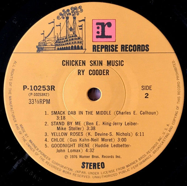 Ry Cooder - Chicken Skin Music (LP, Album)