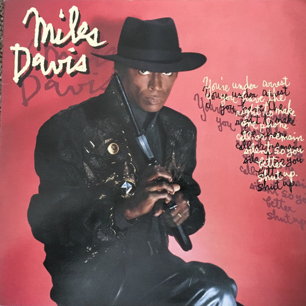 Miles Davis - You're Under Arrest (LP, Album, Gat)
