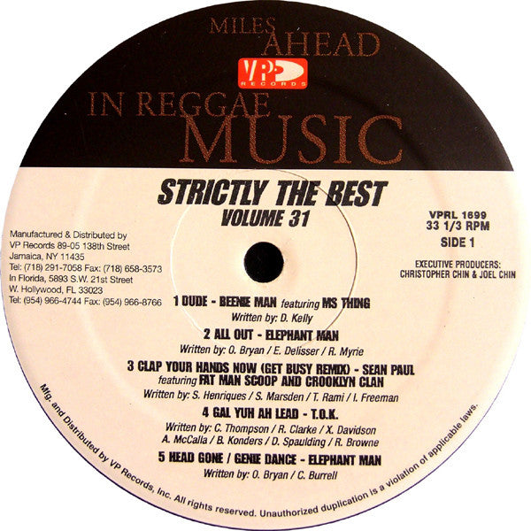 Various - Strictly The Best 31 (2xLP, Comp)