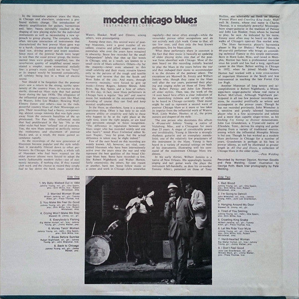Various - Modern Chicago Blues (LP, Comp, RE)
