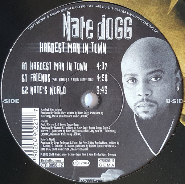 Nate Dogg - Hardest Man In Town (12"")