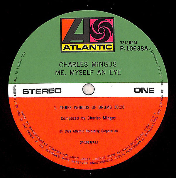 Mingus* - Me Myself An Eye (LP, Album)