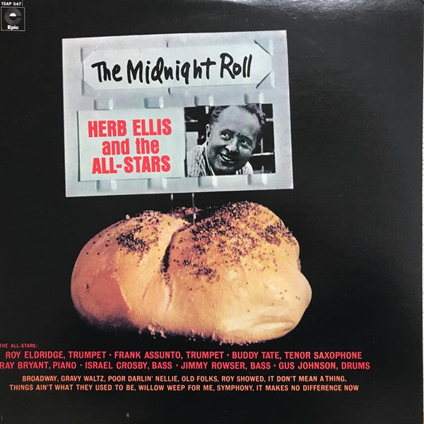 Herb Ellis And The All-Stars - The Midnight Roll (LP, Album, RE)