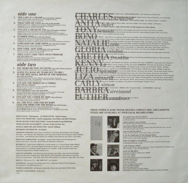 Frank Sinatra - Duets (LP, Album)