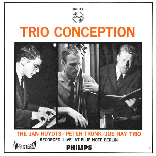 The Jan Huydts / Peter Trunk / Joe Nay Trio - Trio Conception(LP, A...